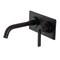 Kingston Brass KS8110CTL Single-Handle Wall Mount Bathroom Faucet, Matte Black KS8110CTL - alternate 1